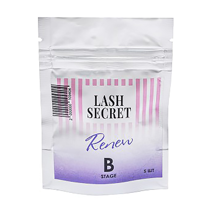 Набір засобів для ламінування вій Lash Secret Renew B Stage, склад B, 5*0,8 г